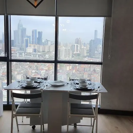 Panoramic View From 33rd Floor * イスタンブール